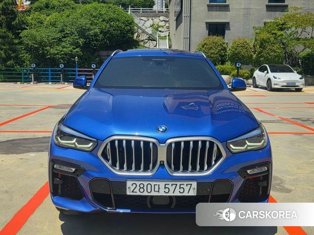 BMW X6 (G06) 2020 Синий из Кореи