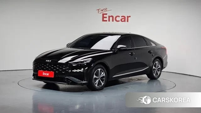 Kia K8 Hybrid 2023 Черный из Кореи