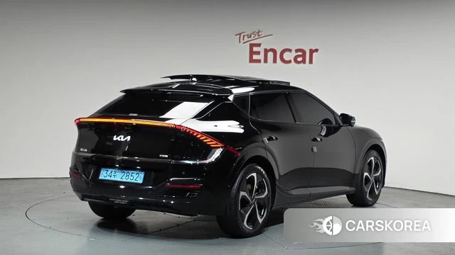 Kia EV6 2023 Черный из Кореи