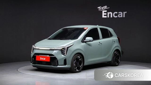 Kia The New Morning (JA) 2023 Темно-зеленый из Кореи