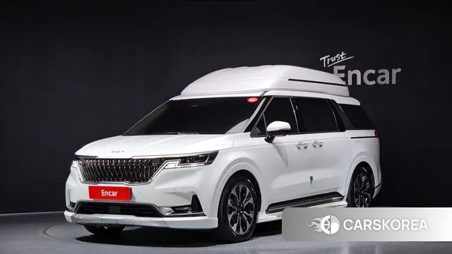 Kia Carnival 4th generation 2021 Белый из Кореи