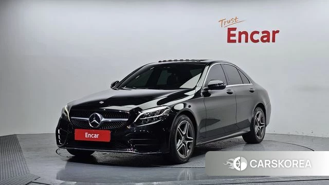 Mercedes-Benz C-Class W205 2019 Черный из Кореи