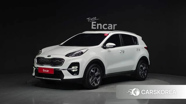 Kia Sportage The Bold 2021 Белый из Кореи
