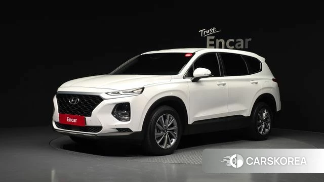 Hyundai Santa Fe TM 2018 Белый из Кореи