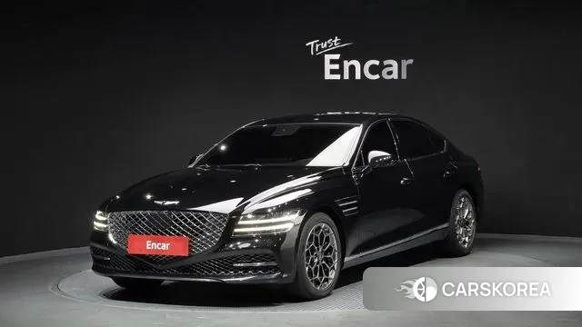Genesis G80 (RG3) 2020 Черный из Кореи