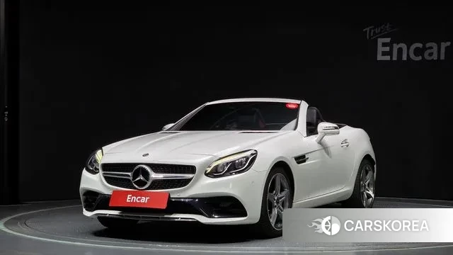 Mercedes-Benz SLC-Class R172 2018 Белый из Кореи