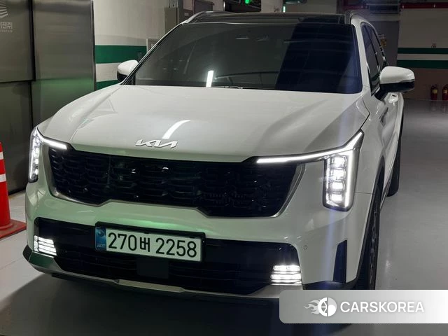 Kia The New Sorento 4th Generation 2025 Белый из Кореи