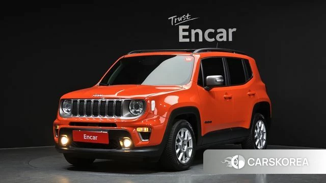 Jeep Renegade 2019 Оранжевый из Кореи