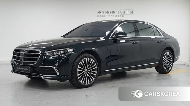Mercedes-Benz S-Class W223 2021 Зеленый из Кореи