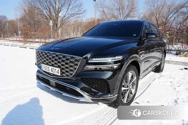 Genesis GV80 2023 Черный из Кореи