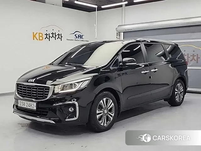 Kia The New Carnival 2018 Черный из Кореи