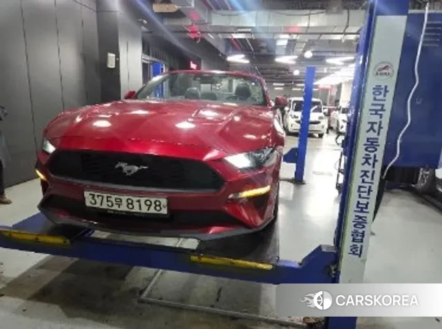 Ford Mustang 2022 Красный из Кореи