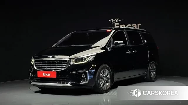 Kia The New Carnival 2018 Черный из Кореи