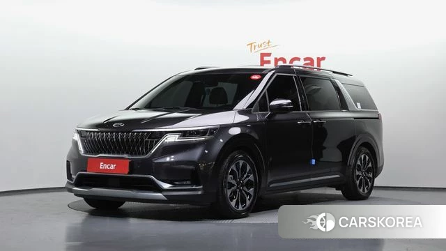 Kia Carnival 4th generation 2020 Серый из Кореи