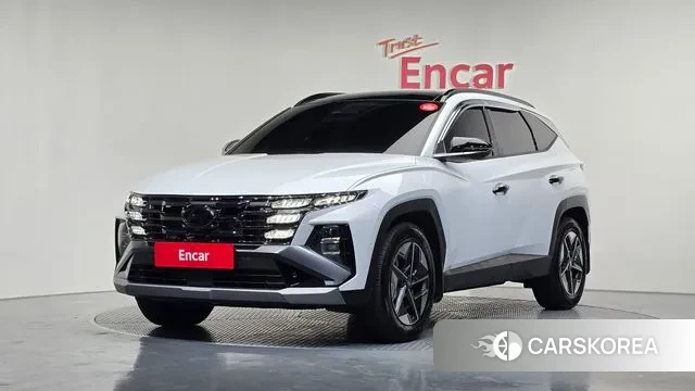 Hyundai The New Tucson Hybrid (NX4) 2025 Белый из Кореи