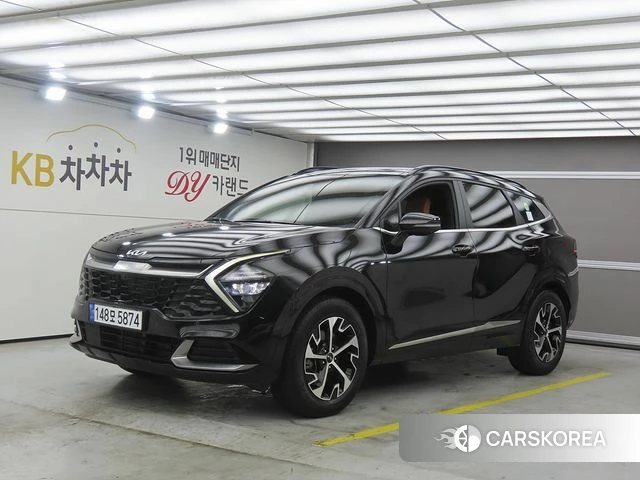 Kia Sportage 5th Generation Hybrid 2022 Черный из Кореи
