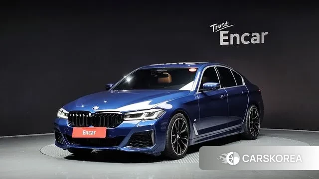 BMW 5 Series (G30) 2020 Синий из Кореи