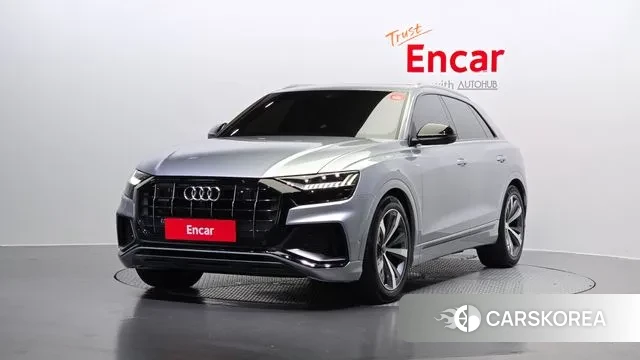 Audi Q8 (4M) 2021 Серебряный из Кореи