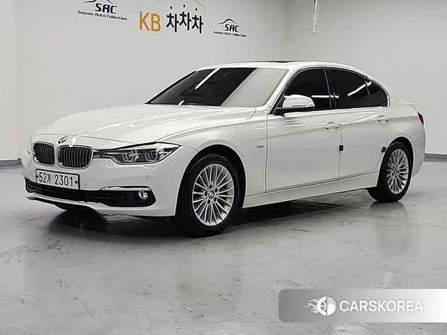 BMW 3 Series (F30) 2018 Белый из Кореи