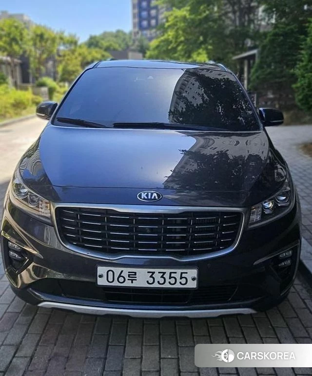 Kia The New Carnival 2018 Серый из Кореи