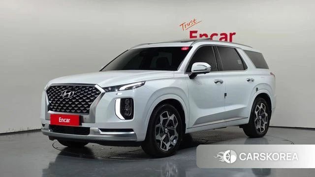 Hyundai Palisade 2021 Белый из Кореи