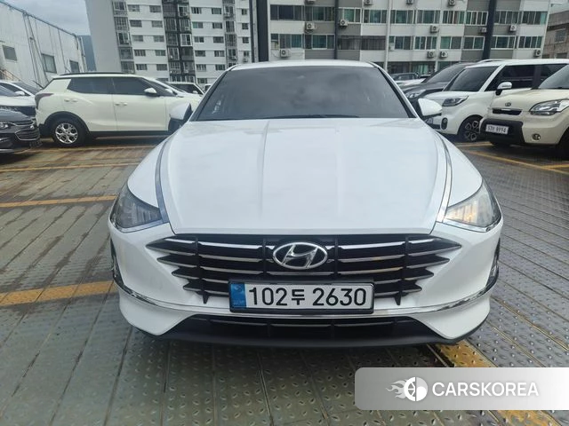 Hyundai Sonata (DN8) 2022 Белый из Кореи