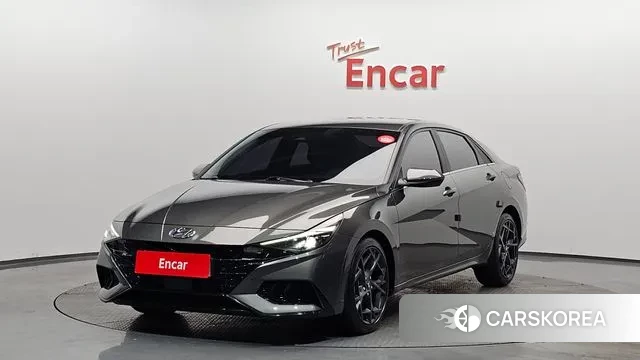 Hyundai Avante (CN7) 2020 Серый из Кореи