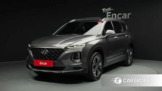 Hyundai Santa Fe TM 2018 Серый из Кореи