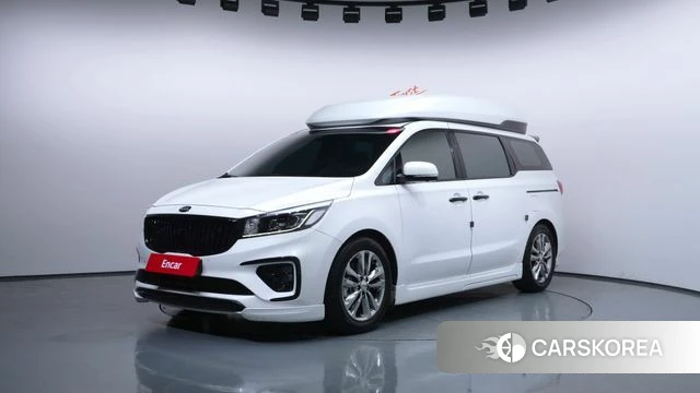 Kia The New Carnival 2019 Белый из Кореи