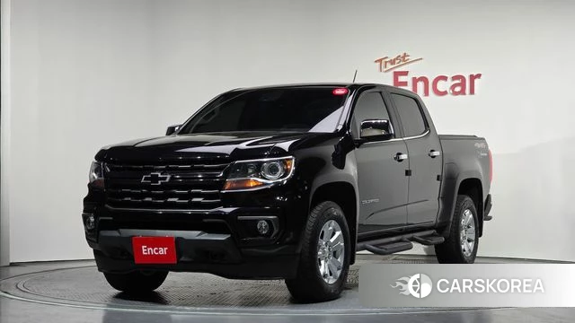 Chevrolet (GM Daewoo) Real New Colorado 2022 Черный из Кореи