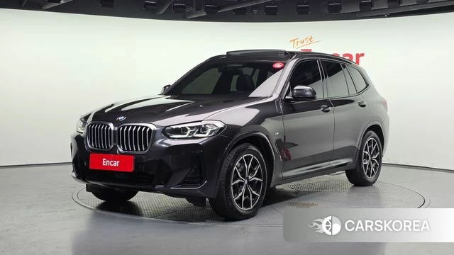 BMW X3 (G01) 2022 Серый из Кореи