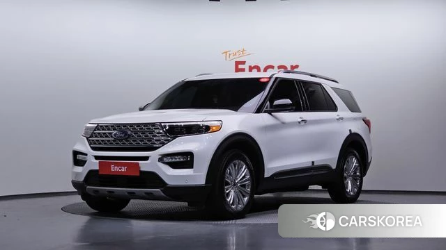 Ford Explorer 6th Generation 2021 Белый из Кореи