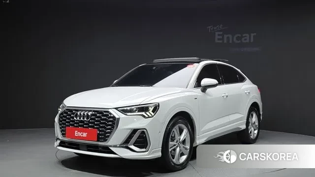 Audi Q3 (F3) 2020 Белый из Кореи