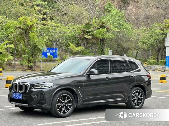 BMW X3 2022 Темно-серый из Китая