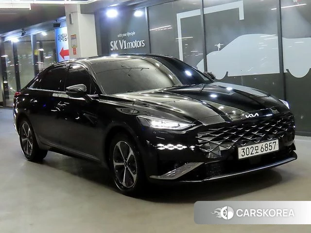 Kia K8 Hybrid 2024 Черный из Кореи