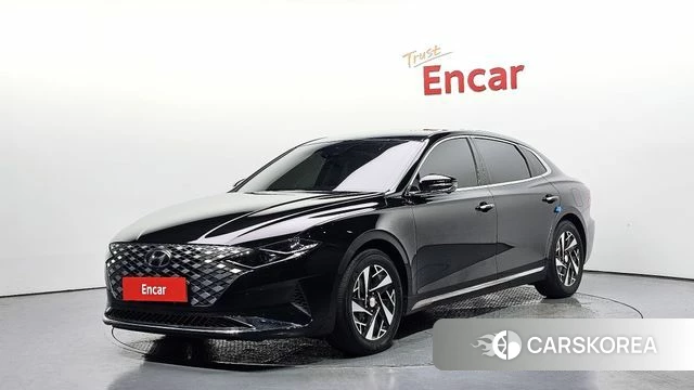 Hyundai The New Grandeur IG Hybrid 2022 Черный из Кореи