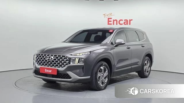 Hyundai The New Santa Fe 2021 Серый из Кореи