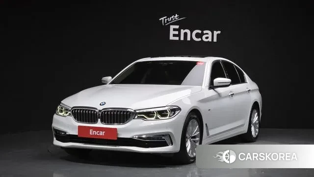 BMW 5 Series (G30) 2018 Белый из Кореи
