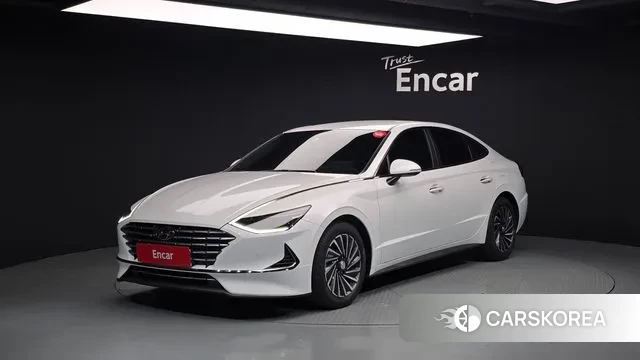 Hyundai Sonata Hybrid (DN8) 2020 Белый из Кореи