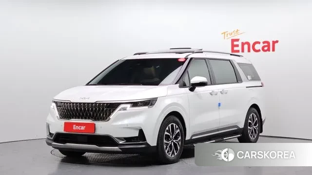 Kia Carnival 4th generation 2023 Белый из Кореи
