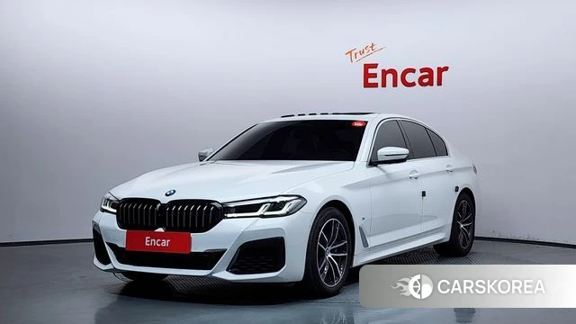 BMW 5 Series (G30) 2021 Белый из Кореи