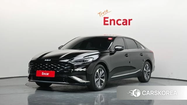 Kia K8 Hybrid 2023 Черный из Кореи