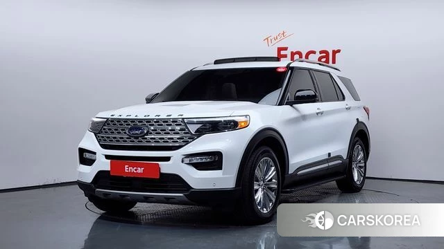 Ford Explorer 6th Generation 2022 Белый из Кореи