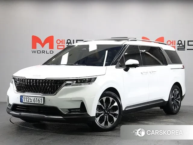 Kia Carnival 4th generation 2023 Белый из Кореи