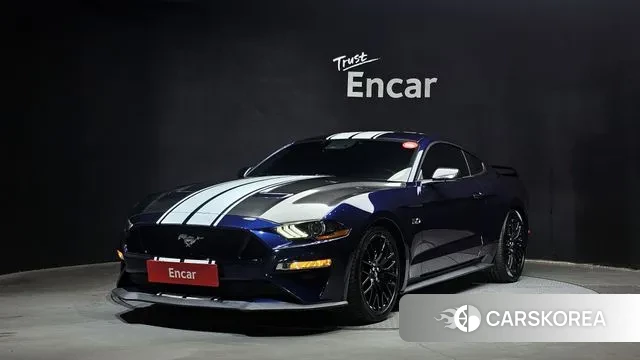 Ford Mustang 2019 Синий из Кореи