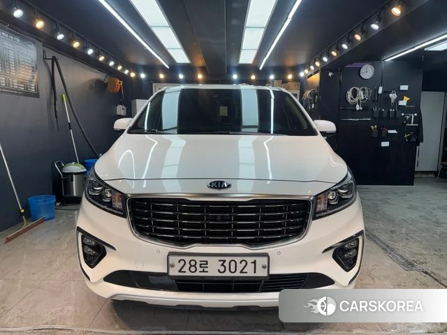 Kia The New Carnival 2019 Белый из Кореи