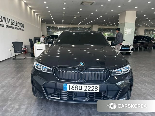 BMW 3 Series (G20) 2022 Черный из Кореи