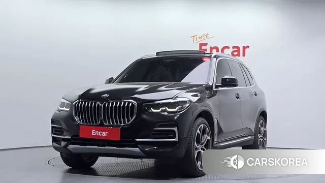 BMW X5 (G05) 2022 Черный из Кореи