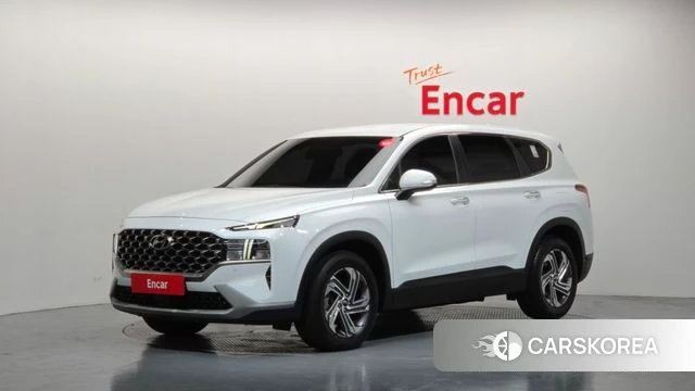 Hyundai The New Santa Fe 2022 Белый из Кореи