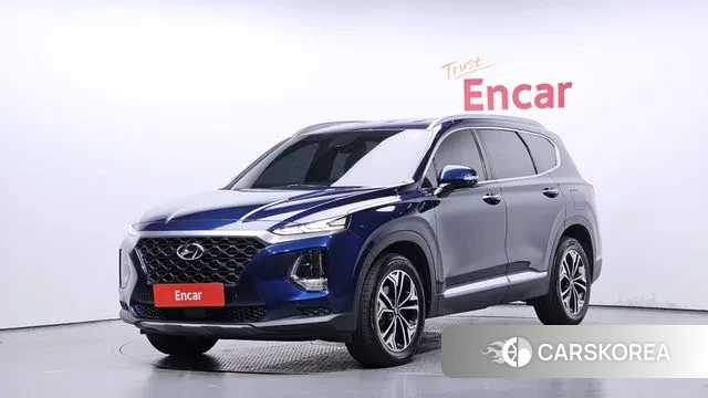 Hyundai Santa Fe TM 2019 Синий из Кореи